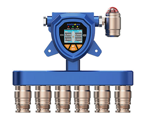 固定式六合一氣體檢測(cè)儀
