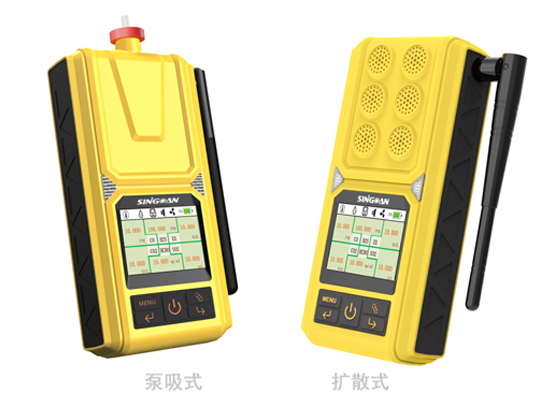 便攜式氨基二甲烷六合一氣體檢測(cè)儀