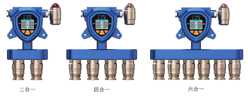 固定式復合型亞烷氣體檢測儀探頭