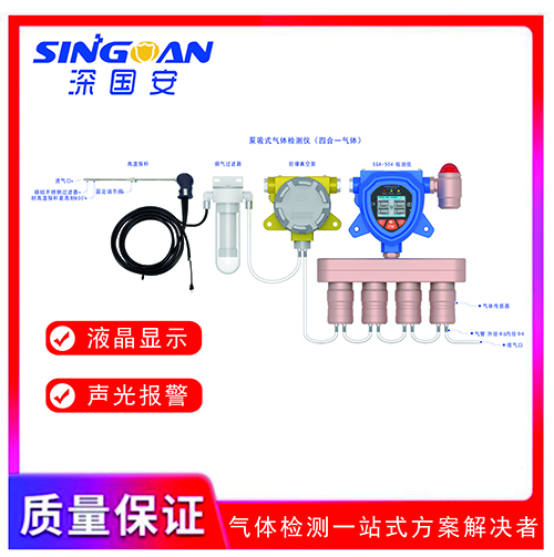 固定二合一泵吸式惰性氣體監(jiān)測儀