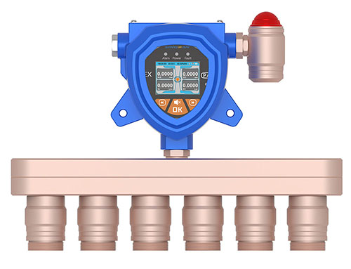固定式五合一氣體檢測儀