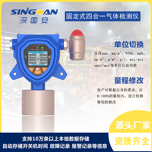 四合一揮發(fā)性有機物VOC氣體檢測儀