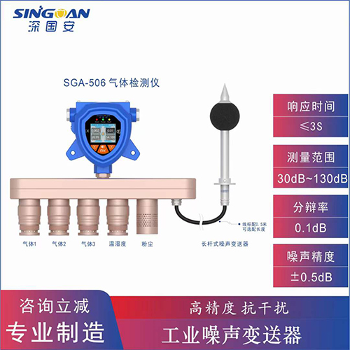 固定式六合一噪聲檢測儀